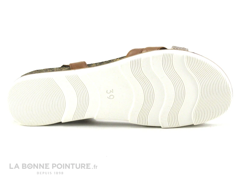 Marco Tozzi 2-28410-28 Cognac - Sandale Marron Clair Femme 7 Marco Tozzi 2-28410-28 Cognac - Sandale Marron Clair Femme â Image 7