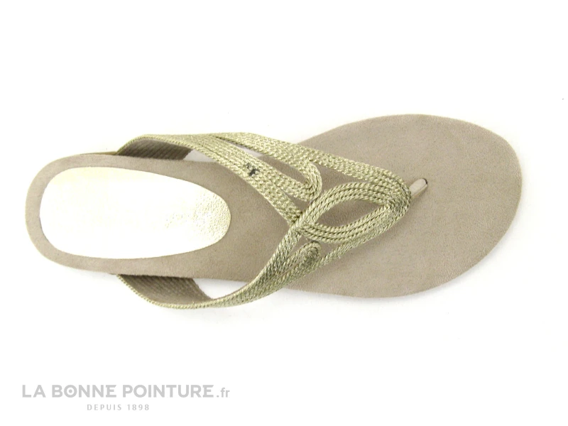 Marco Tozzi 2-27440-01 Platinium - Tong Mode Femme 5 Marco Tozzi 2-27440-01 Platinium - Tong Mode Femme – Image 5