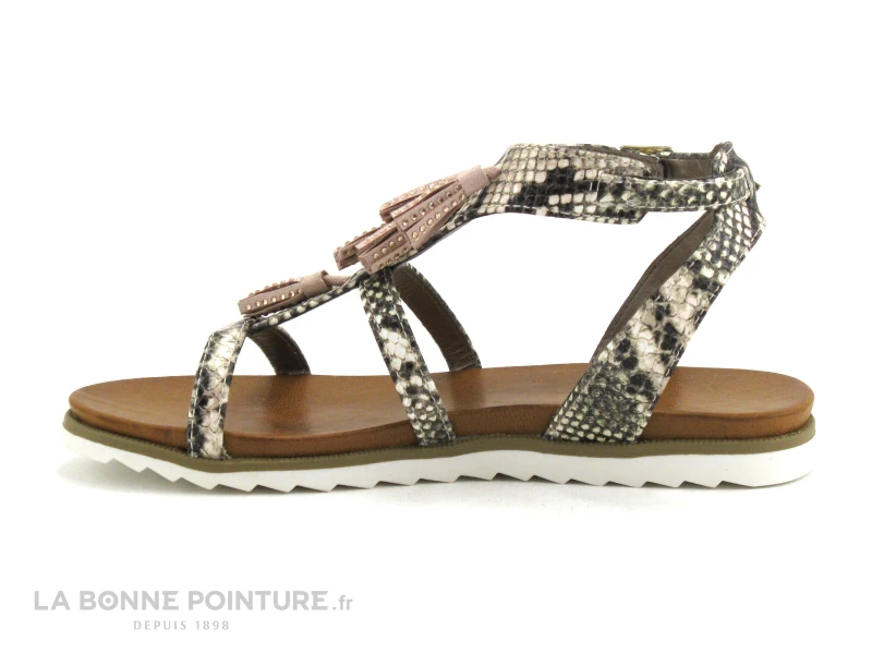 Bugatti JODIE EVO Multicolore Rose - Pompons - Sandale 3 Bugatti JODIE EVO Multicolore Rose - Pompons - Sandale – Image 3