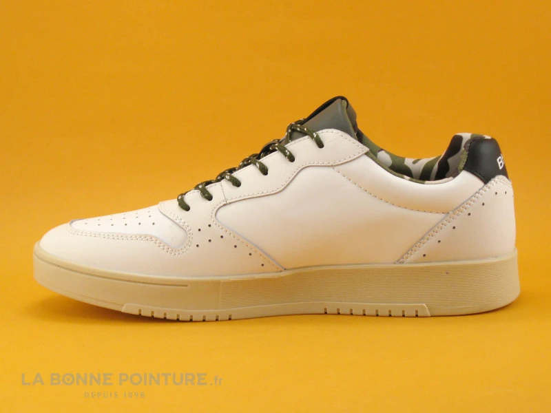 Beverly Hills Polo Club HM6002 - Green - Basket Homme Blanc - Vert 3 Beverly Hills Polo Club HM6002 - Green - Basket Homme Blanc - Vert – Image 3