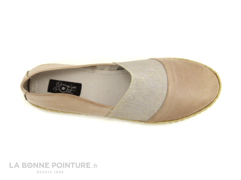 Com Un Point ADECOLIN Poudre - Chaussure Espadrille 6 Com Un Point ADECOLIN Poudre - Chaussure Espadrille – Image 6