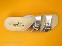 Artika BASQUE Rif Argent - Mule Reglable Femme 10 Artika BASQUE Rif Argent - Mule Reglable Femme -Magasin De Chaussures cd24607c73b9e66c561f35ea11d5d5ef img 9809.jpg 159668