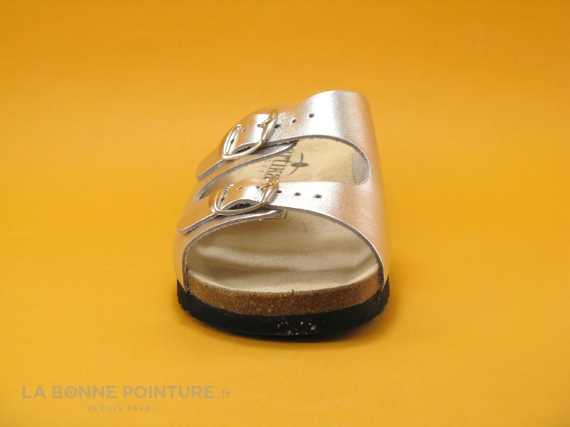 Artika BASQUE Rif Argent - Mule Reglable Femme 2 Artika BASQUE Rif Argent - Mule Reglable Femme – Image 2