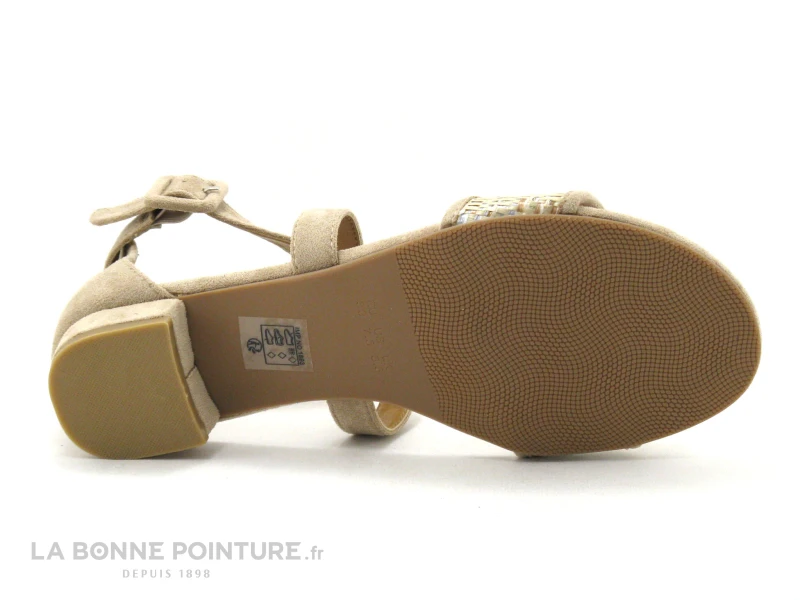 The Divine Factory QL4640 Beige - Sandale Avec Contrefort 5 The Divine Factory QL4640 Beige - Sandale Avec Contrefort â Image 5