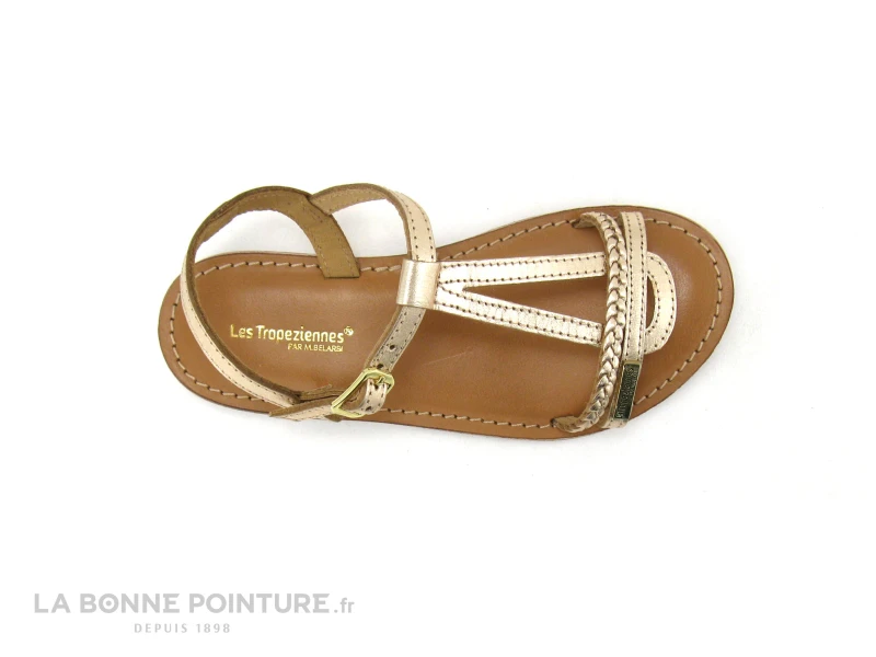 Tropeziennes BADOU Or - Sandale Fille - Bride Salome 5 Tropeziennes BADOU Or - Sandale Fille - Bride Salome – Image 5