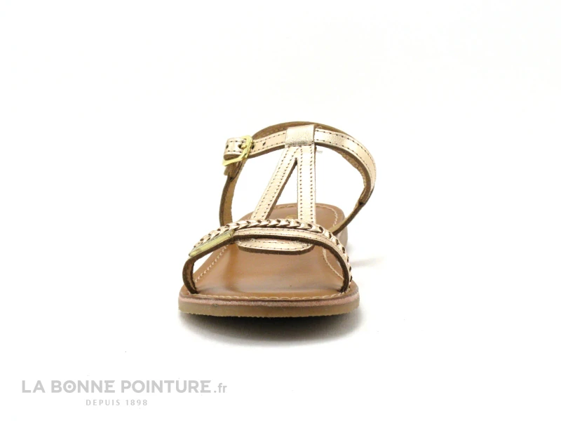 Tropeziennes BADOU Or - Sandale Fille - Bride Salome 2 Tropeziennes BADOU Or - Sandale Fille - Bride Salome – Image 2