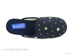 Zels 9599 Marino - Pantoufle Femme Bleu Jeans - Pois Et Fleurs -Magasin De Chaussures cd24607c73b9e66c561f35ea11d5d5ef img 9922.jpg 159866