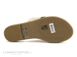 The Divine Factory HW4625 Blanc Argent Beige - Mule Plate Femme -Magasin De Chaussures cd24607c73b9e66c561f35ea11d5d5ef img 9958.jpg 171450